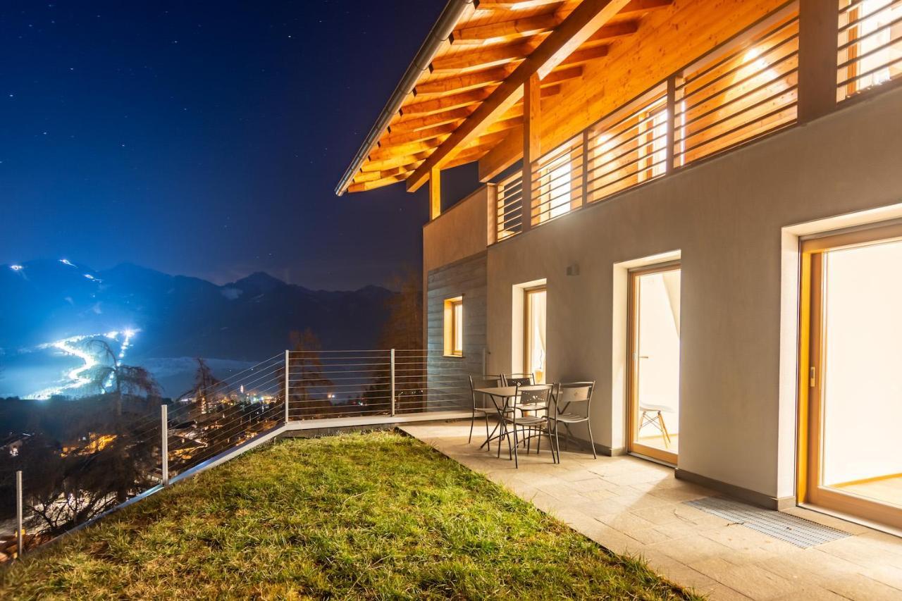 Chalet Schwarzhorn Apartment Varena Exterior photo